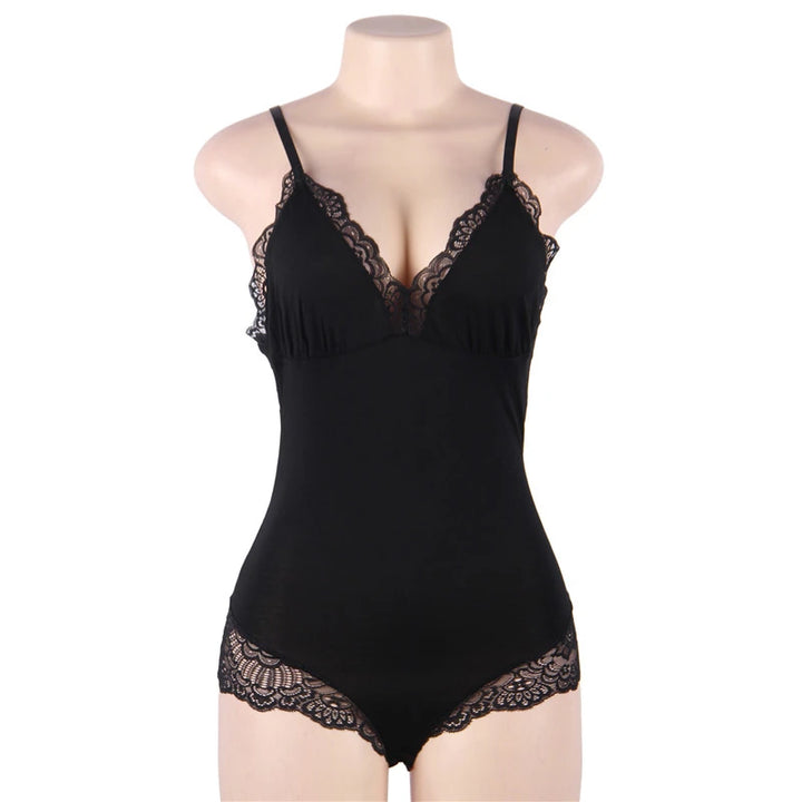 Crotchless Curvy Women's Lingerie