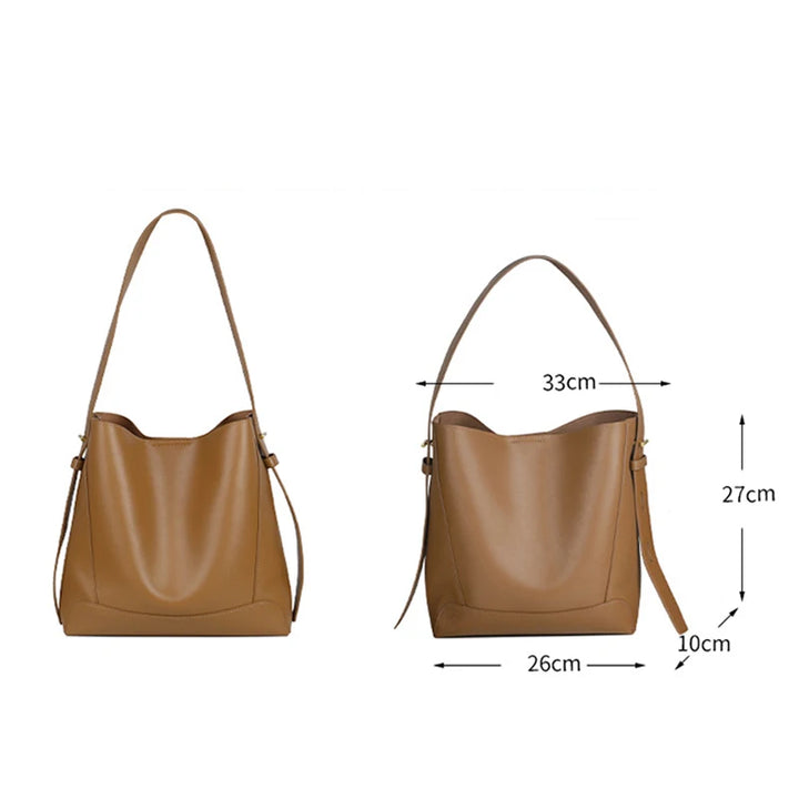 Deeply Devoted Genuine Leather Handbag