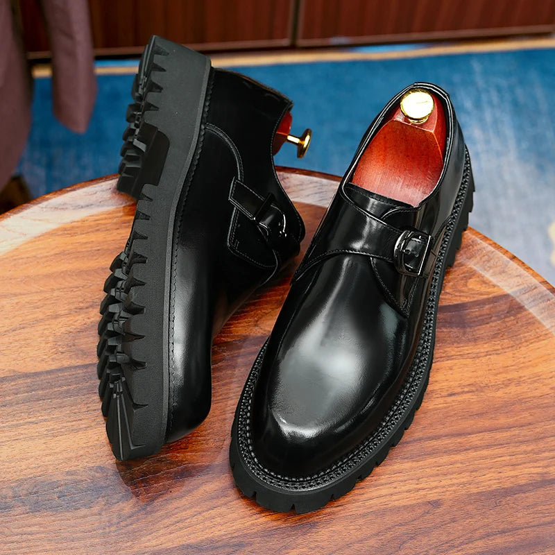 Stylish Thick-soled Formal Shoes