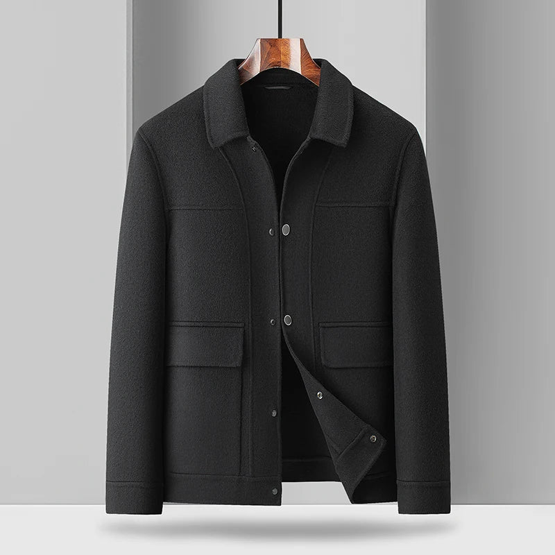 High-end Double-Sided Woolen Overcoat