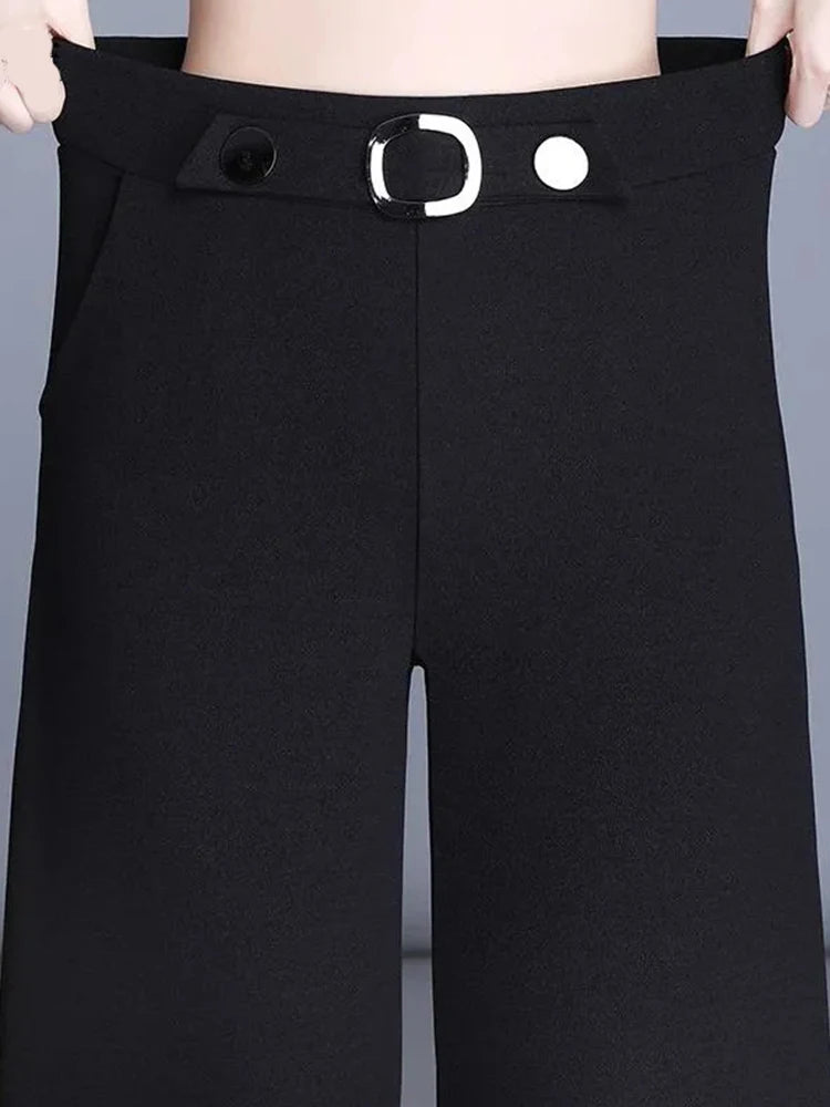 Comfortable Plaid Baggy Pants