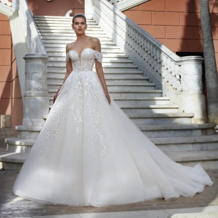 Classic Beaded Bridal Gown