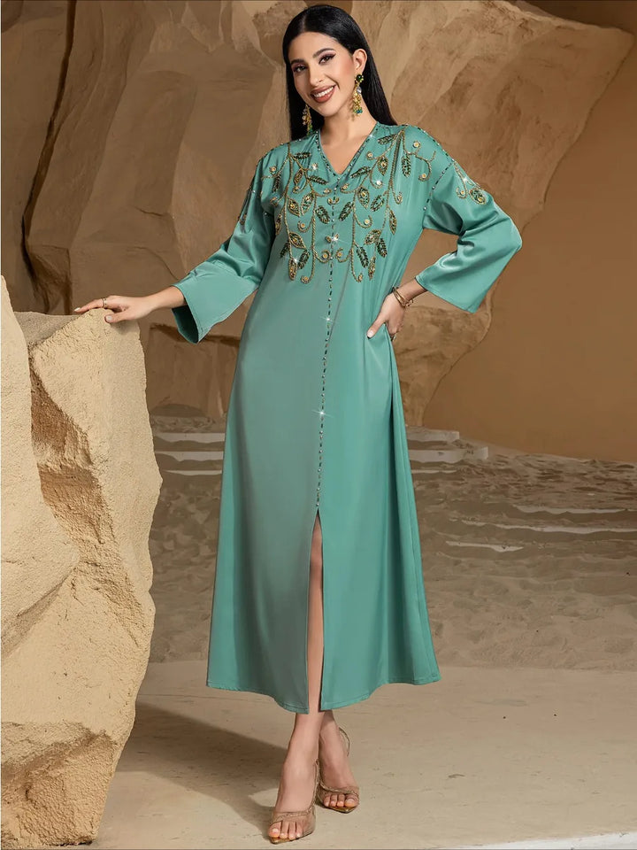 Delightful Diamonds Abaya Dress
