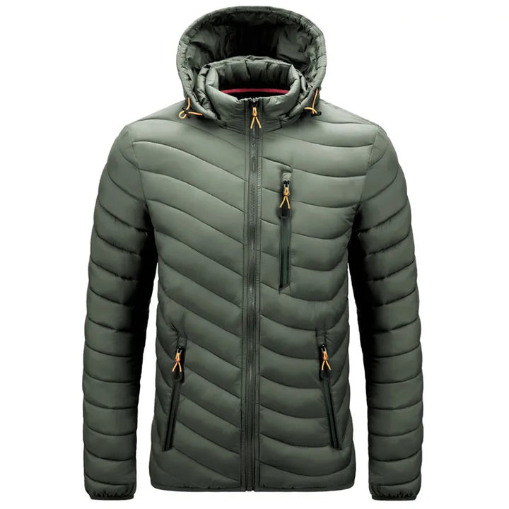 Trendy Hooded Padded Parka Coat