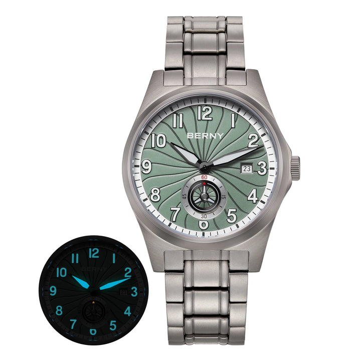 Luxury Super Luminous Titanium Wristwatch