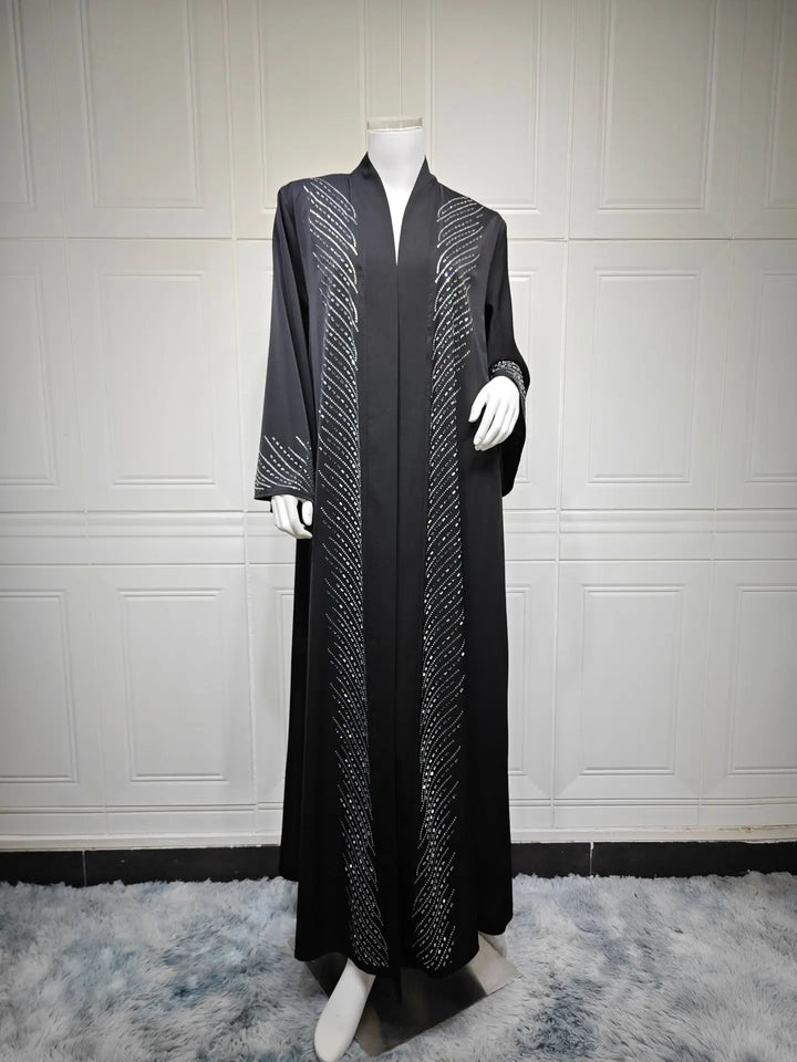 Modest Beaded Traditional Abaya Dress