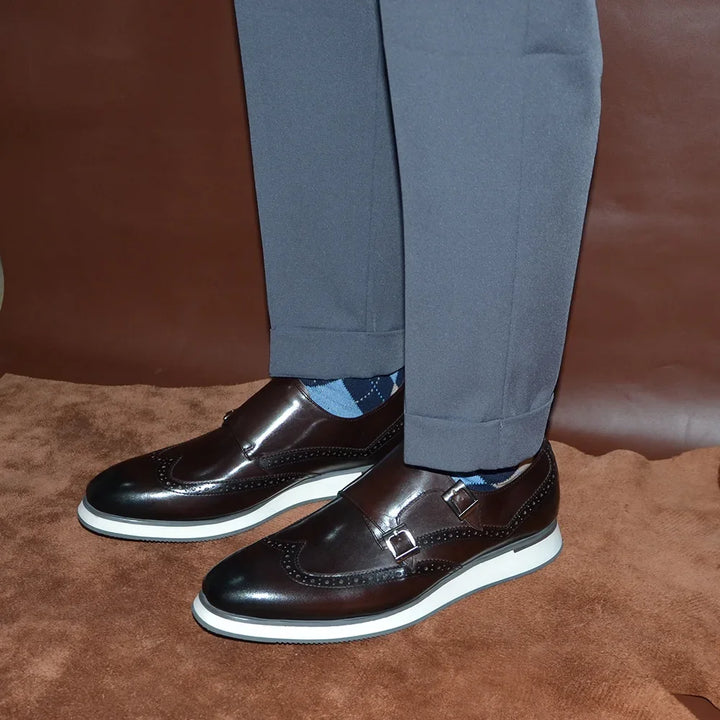 Luxury Monk Strap Business Dress Shoes