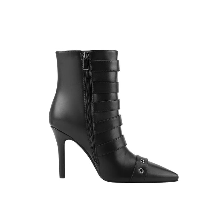 Decorative Side Zipper Ankle Boots