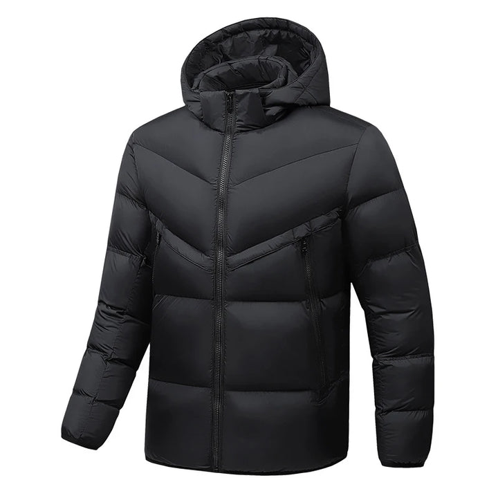 Elegant Thermal Padded Windbreaker Jacket