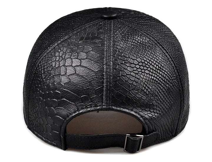 Smart Sheepskin Leather Baseball Cap