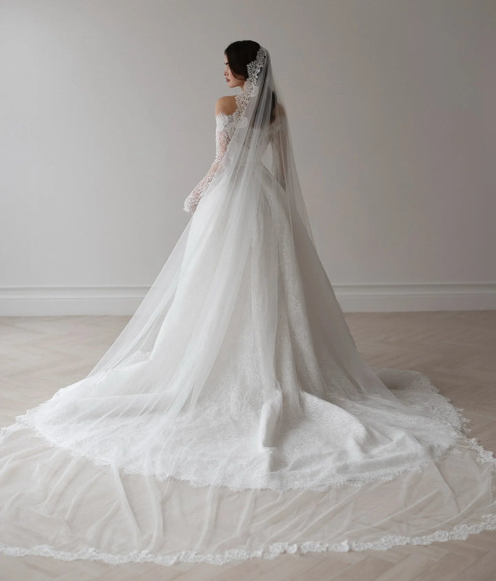 Sweet Chapel Train Bridal Gown