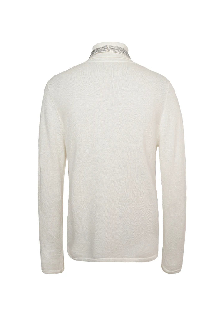 Long Turtleneck Knitwear Tops