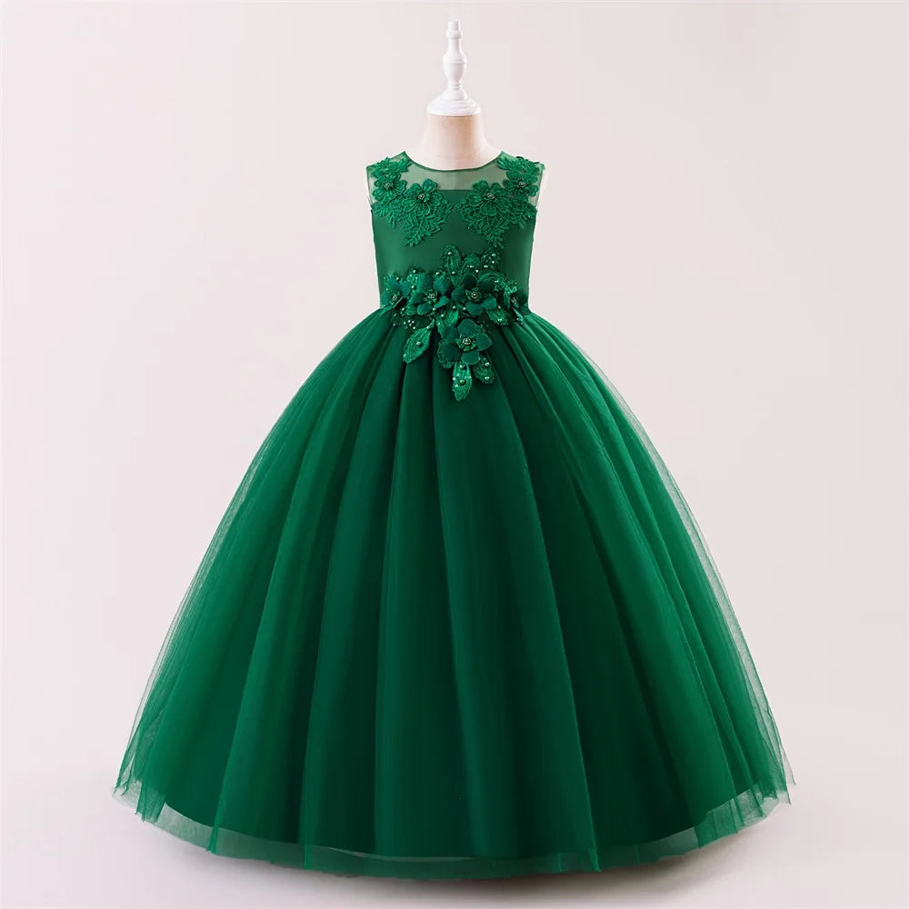 Luxury Tulle Communion Princess Party Dress