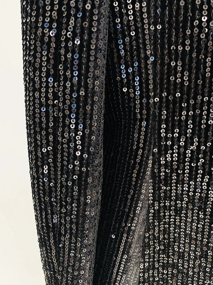 High Street Double Breasted Velvet Blazer