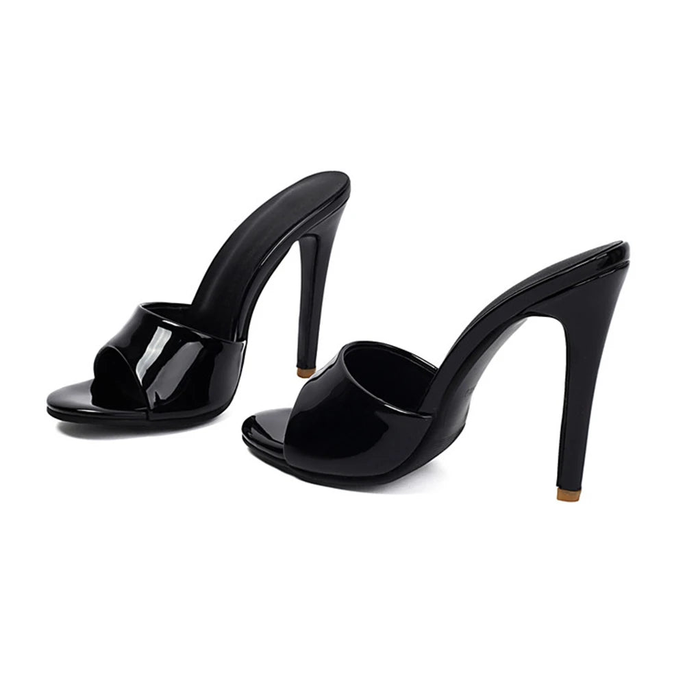 Stylish Round Toe Ultra High Heel Sandals