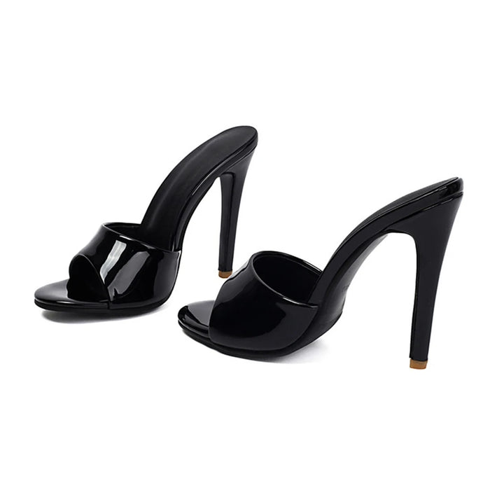 Stylish Round Toe Ultra High Heel Sandals