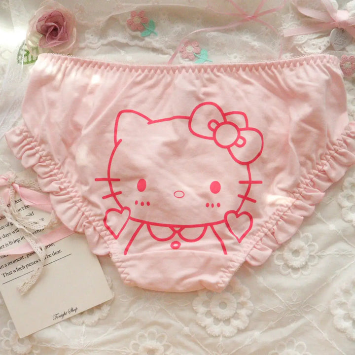 Soft Lace Girl's Ruffle Panties