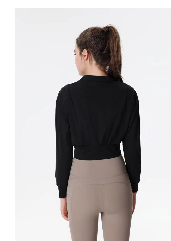 Slim Fit Zipper Sports Jacket