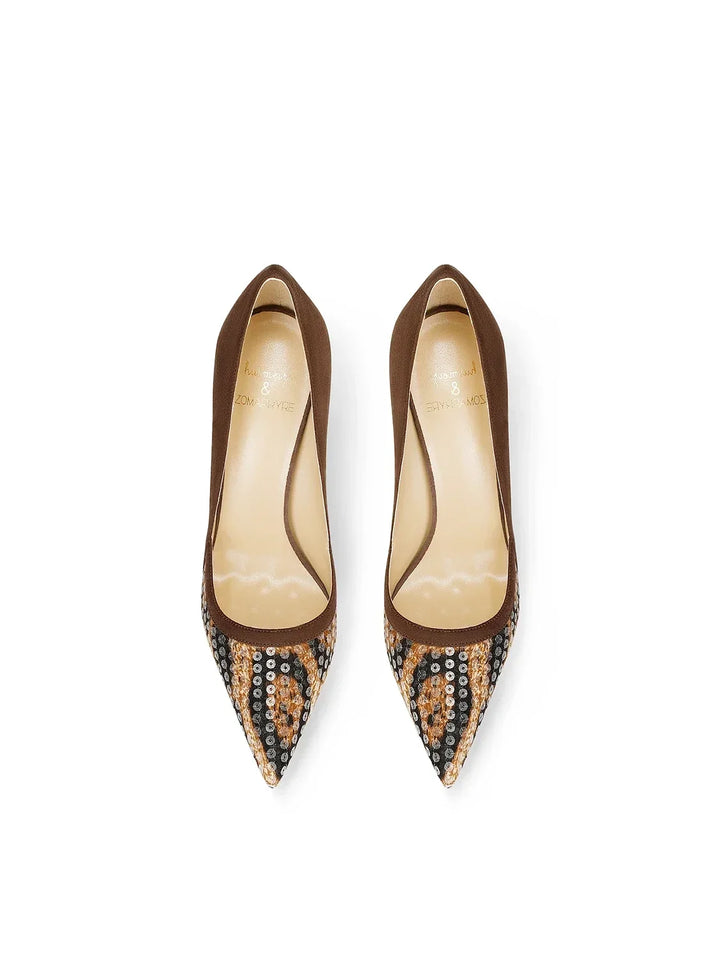 Regal Pointed Toe Fine High Heels