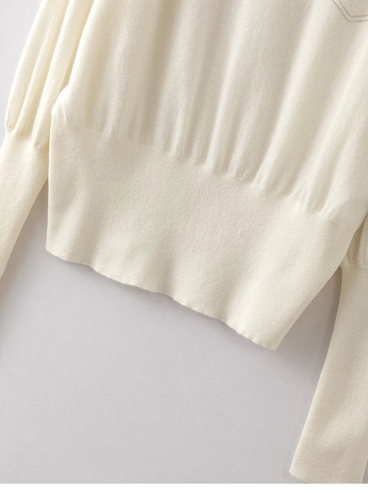 Mock Pocket Turtleneck Sweater