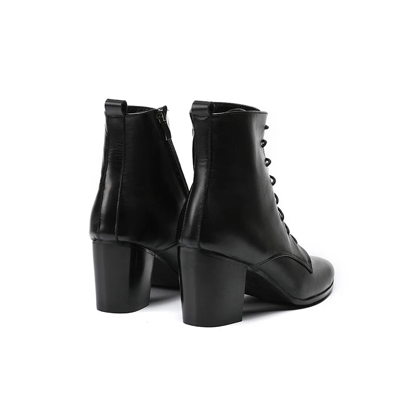 Stylish Soft High Heel Ankle Boots