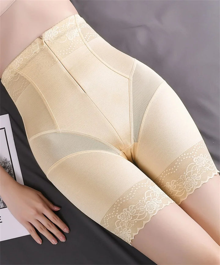 Seamless High Waist Zipper Shapewear