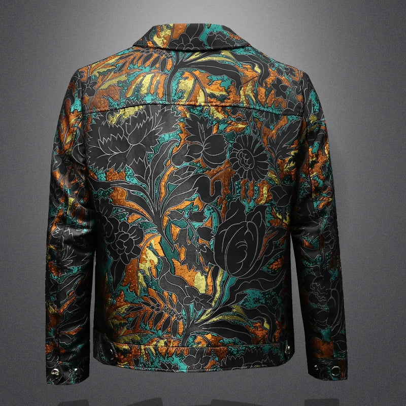 Fancy Embroidered Jacquard Jacket