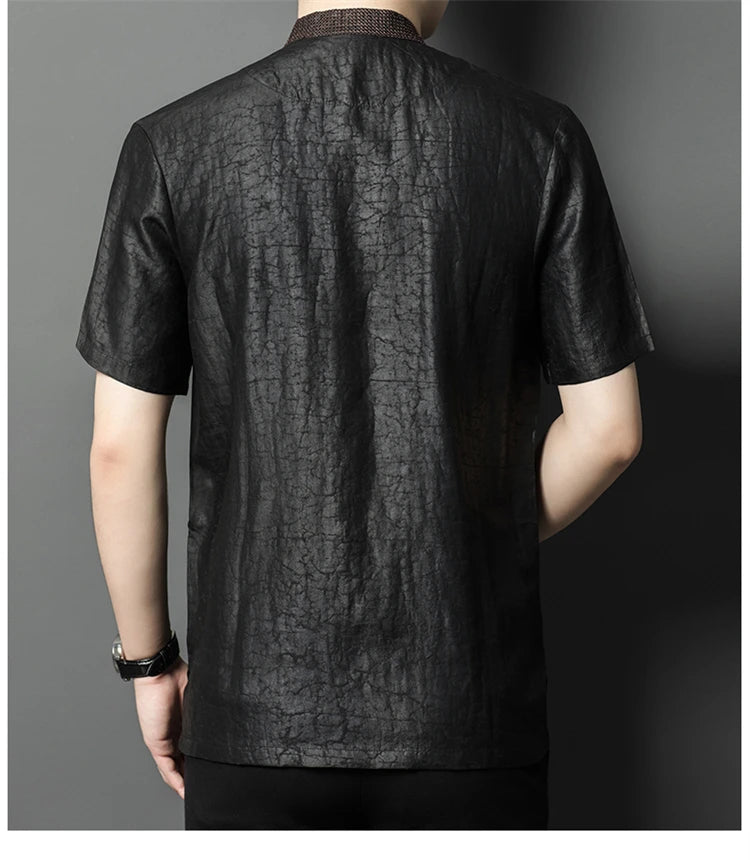 Comfortable Short Sleeve Chemise Shirt