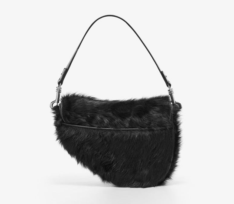 Shearling Women's Shoulder Purse | All For Me Today