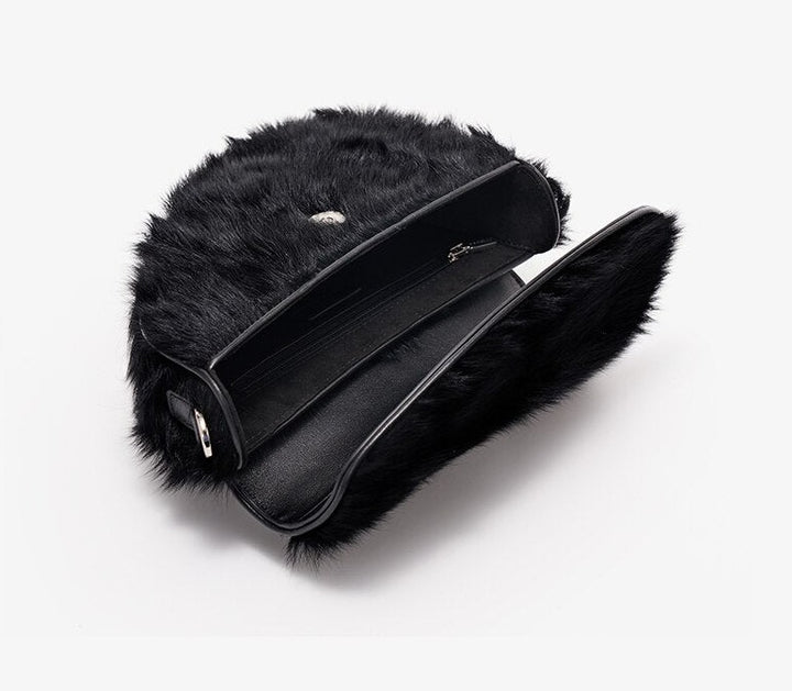 Shearling Women's Shoulder Purse | All For Me Today