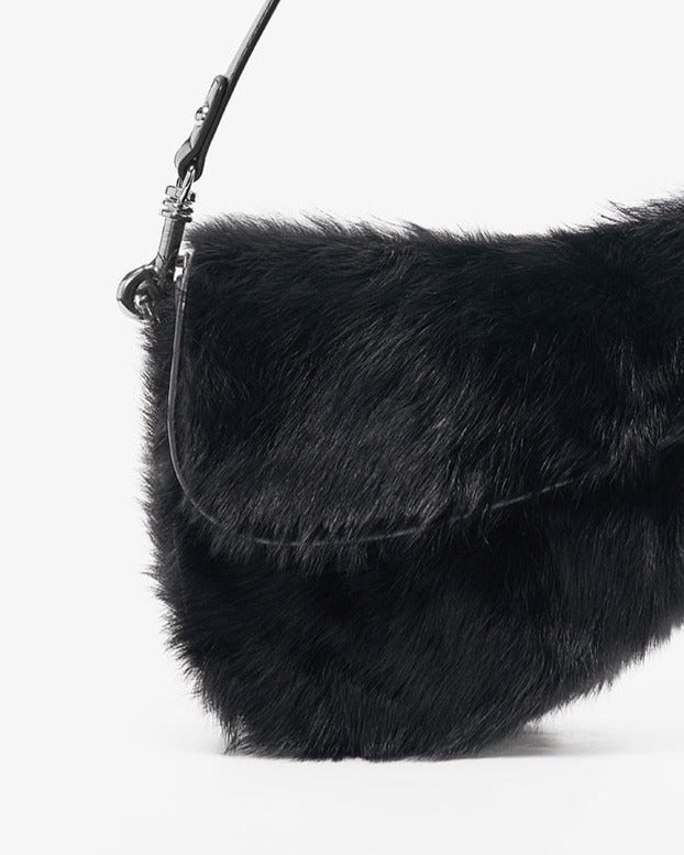 Shearling Women's Shoulder Purse | All For Me Today