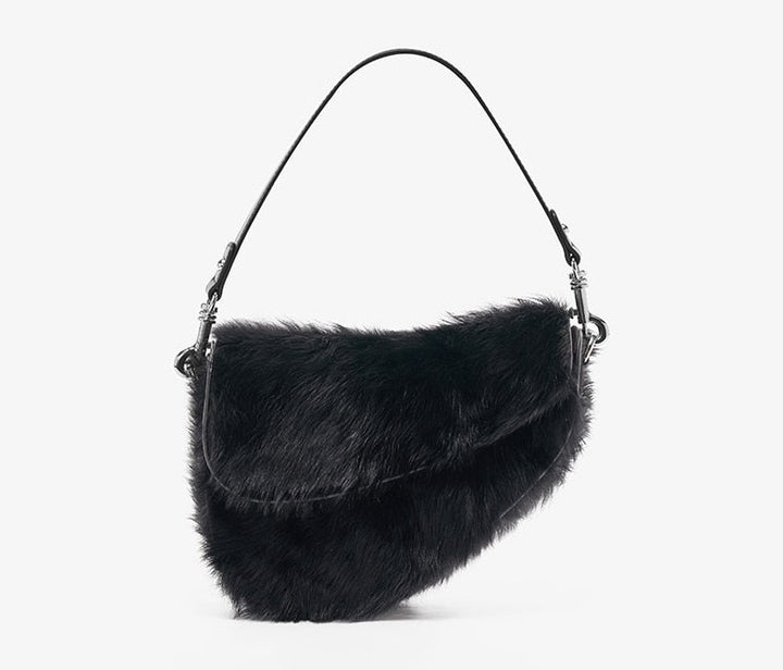 Shearling Women's Shoulder Purse | All For Me Today