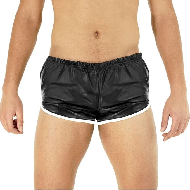 Sheep Leather Men's Shorts With White Lining | All For Me Today