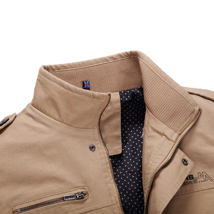 Slim Fit Men's Bomber Trench Jacket | All For Me Today