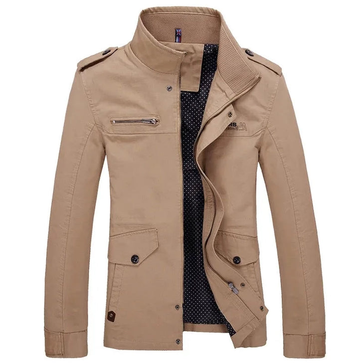 Slim Fit Men's Bomber Trench Jacket | All For Me Today