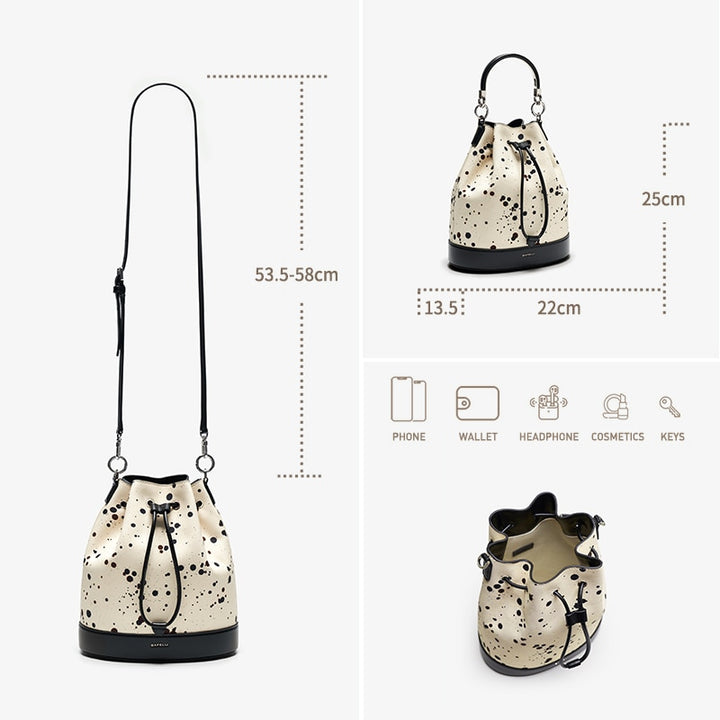 String Leather Women's Bucket Bags | All For Me Today