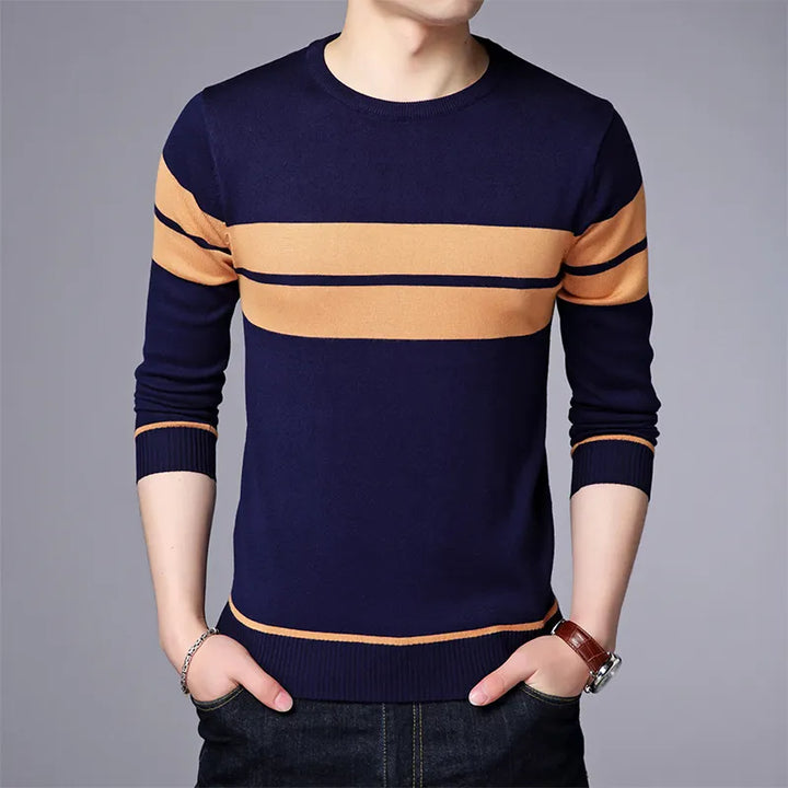 Striped Lines Men's Pullover Sweater | All For Me Today