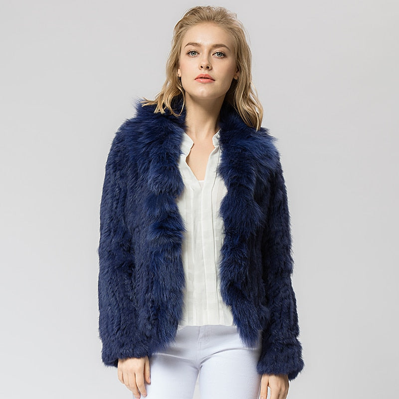 Thick Warm Women's Real Fur Coat | All For Me Today