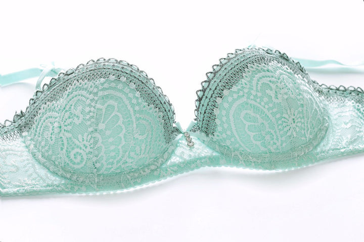 Thin Embroidery Cup Young Girls Bra Sets | All For Me Today