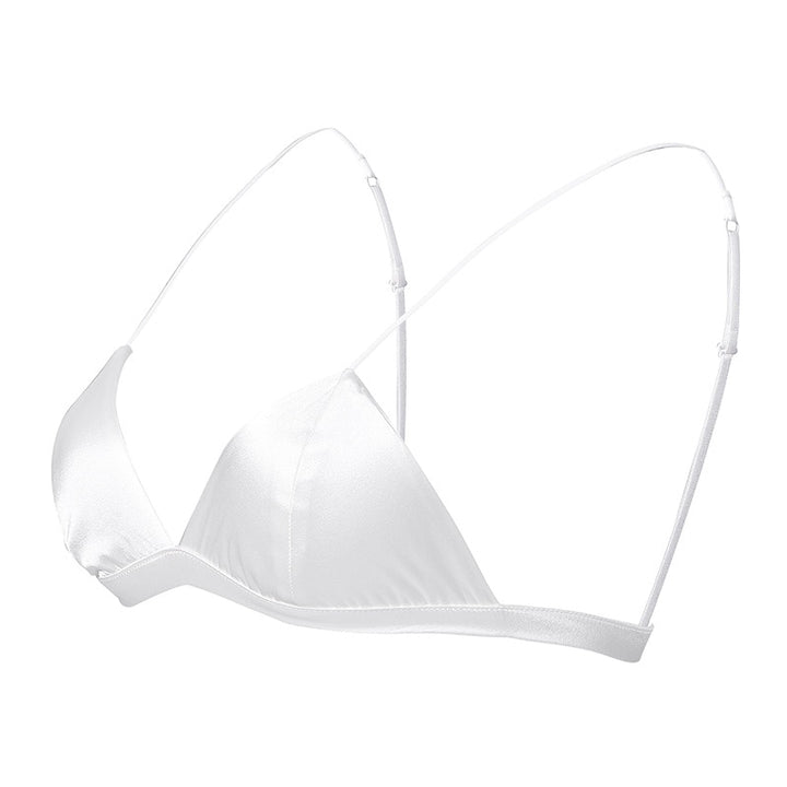 Thin Padded Women Natural Silk Bra | All For Me Today