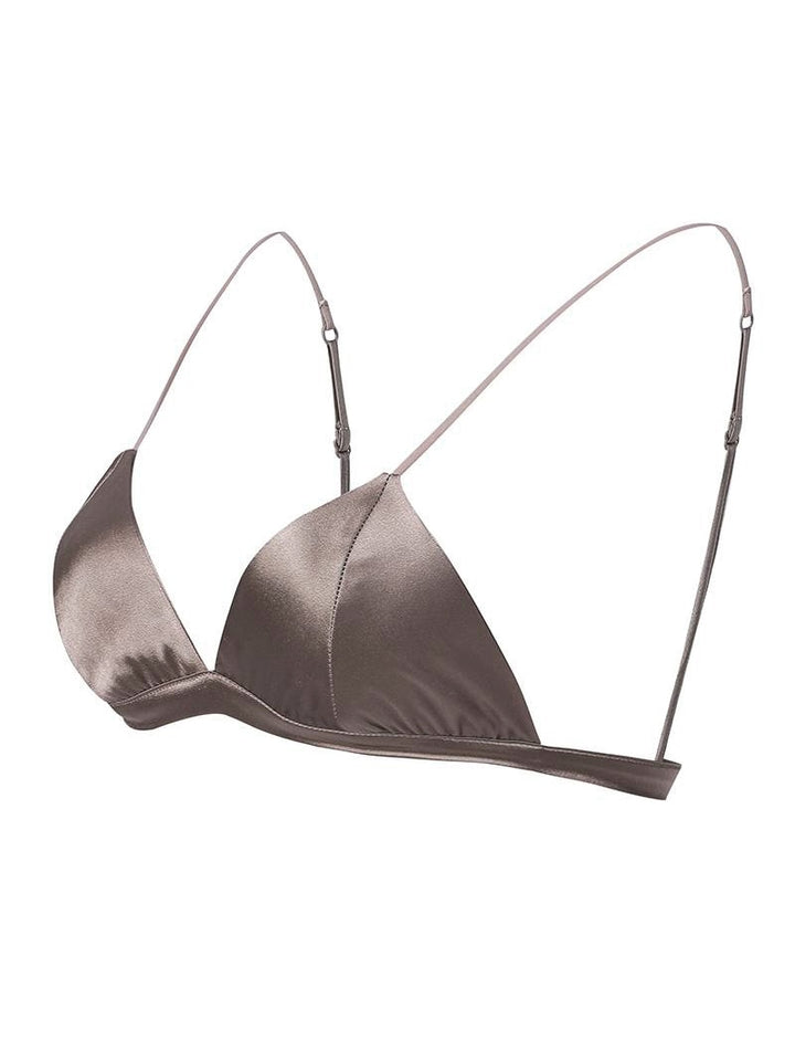 Thin Padded Women Natural Silk Bra | All For Me Today