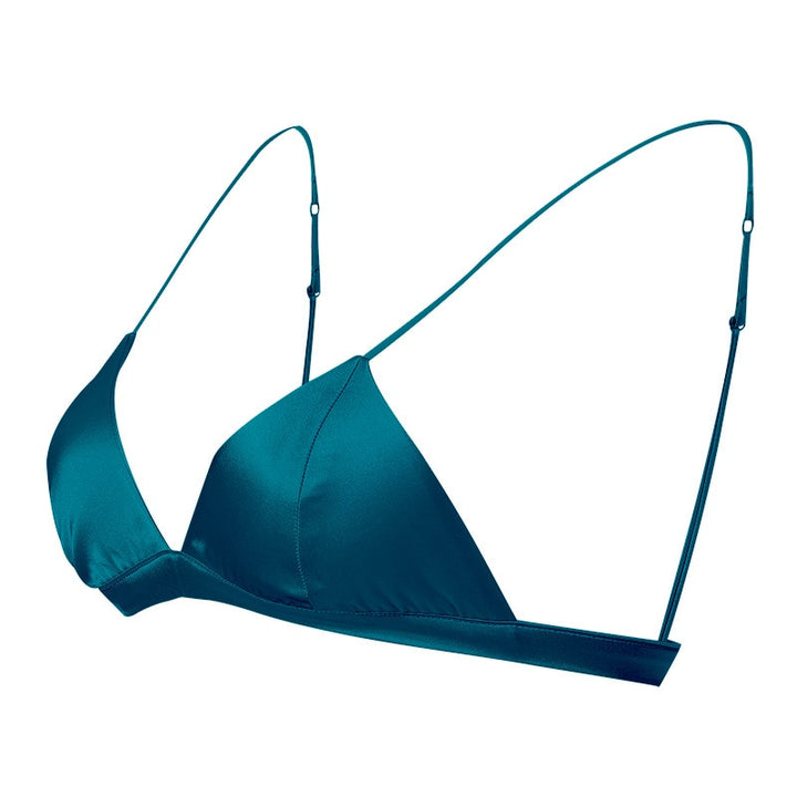 Thin Padded Women Natural Silk Bra | All For Me Today