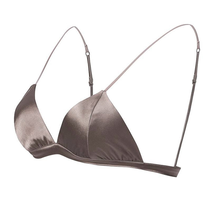 Thin Padded Women Natural Silk Bra | All For Me Today