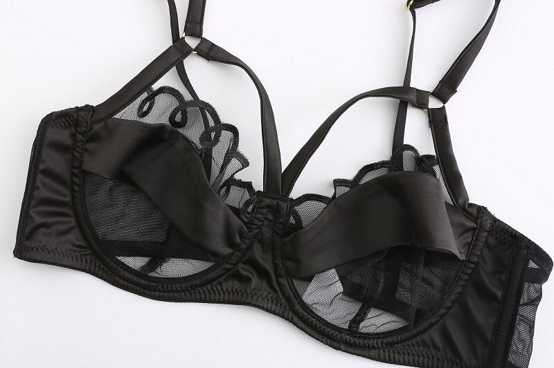 Thin Transparent Women’s Bra Set | All For Me Today