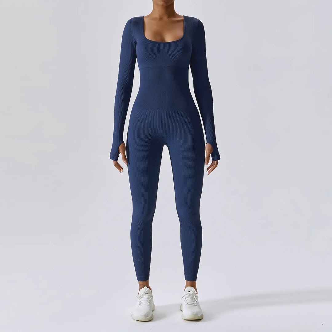 Tight Long-Sleeved Women's Bodysuit | All For Me Today