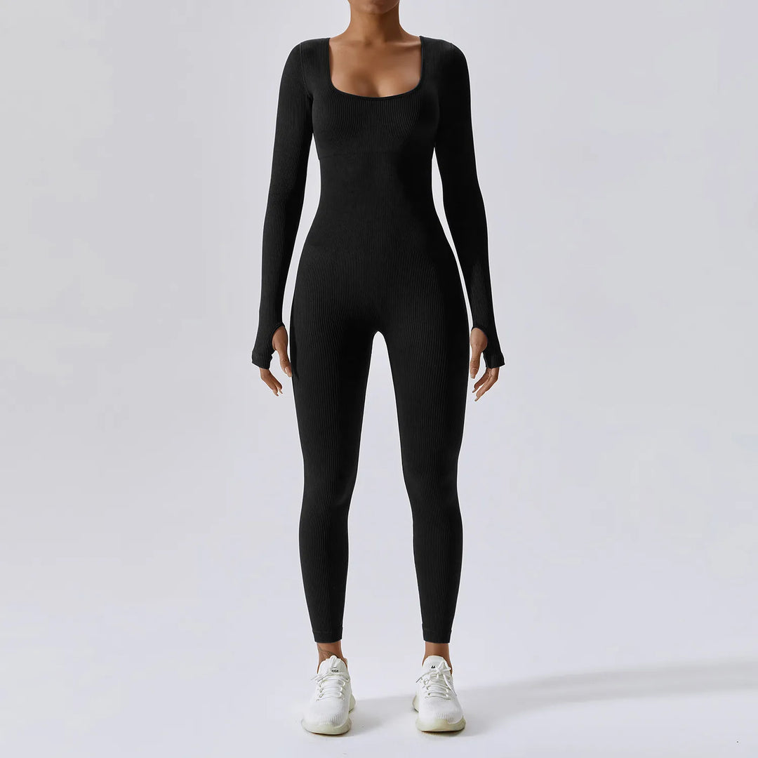 Tight Long-Sleeved Women's Bodysuit | All For Me Today