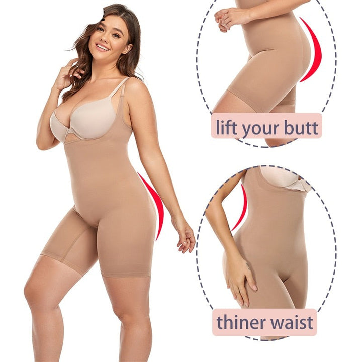 Tummy Control Thigh Slimmer Women's Body Shaper | All For Me Today