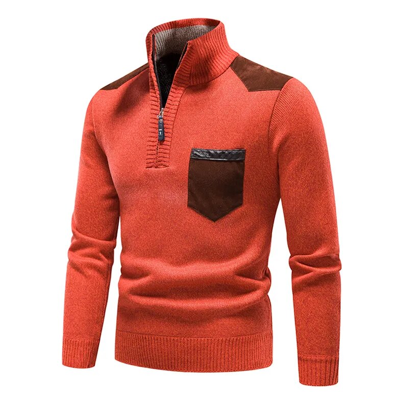 Turtleneck Men's Pullover Sweater | All For Me Today