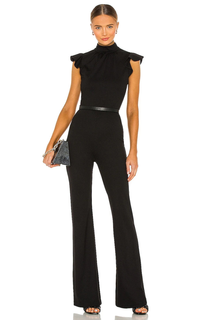 Charming Ruffles O-Neck Romper