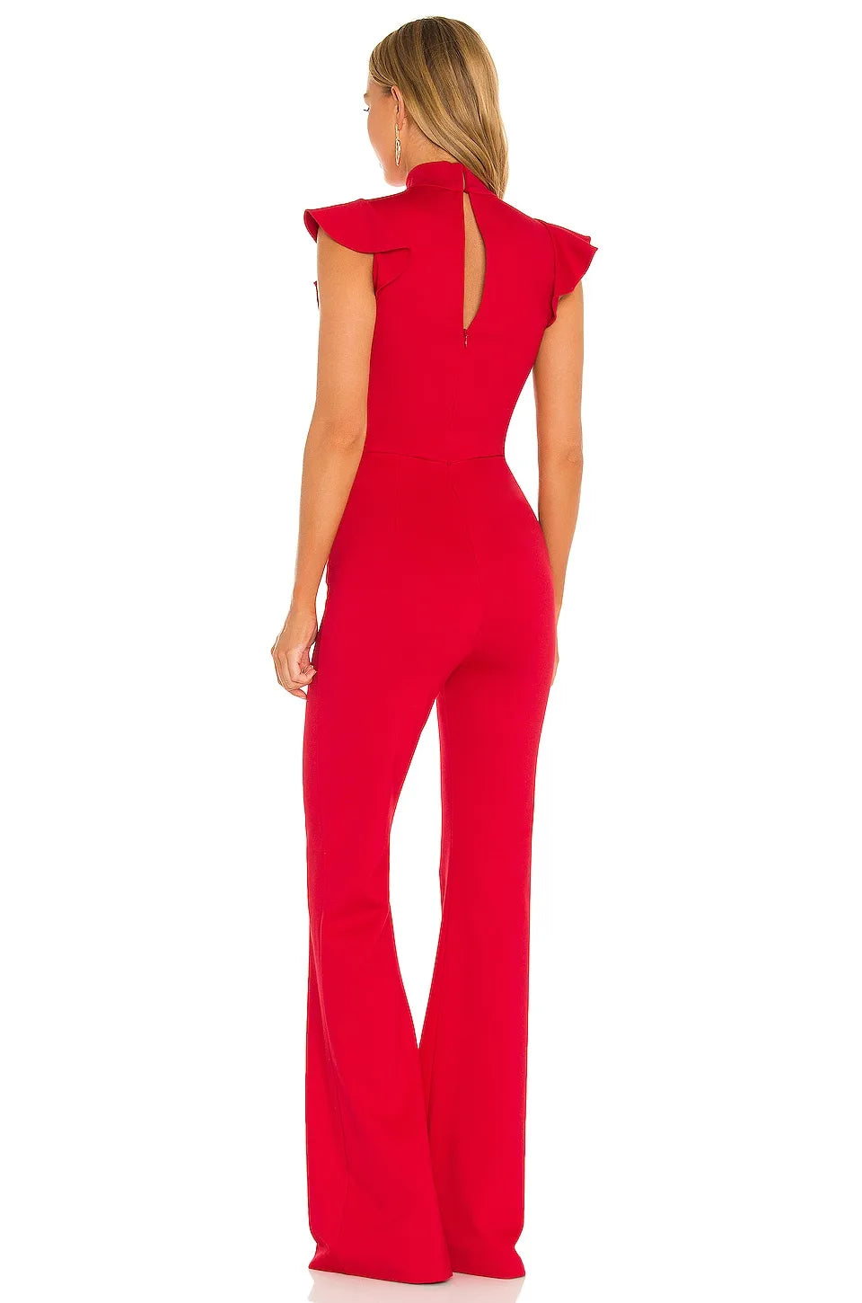 Charming Ruffles O-Neck Romper